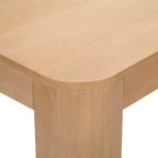 Table basse rectangulaire moderne Plank+Beam en bois massif 54, Table basse pour salon