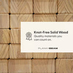 Cadre de lit simple Plank+Beam Farmhouse avec tête de lit, lit plateforme en bois massif