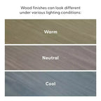 Cadre de lit simple Plank+Beam Farmhouse avec tête de lit, lit plateforme en bois massif