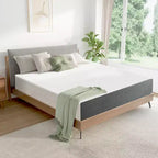 Matelas en mousse à mémoire de forme mi-ferme respirant Wuleitex de 8 pouces