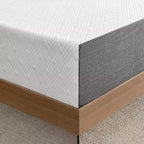 Matelas en mousse à mémoire de forme mi-ferme respirant Wuleitex de 8 pouces