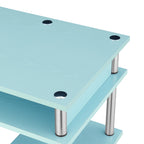 Bureau d'étudiant avec étagères Designs2Go No Tools de Convenience Concepts