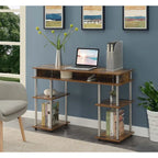 Bureau d'étudiant avec étagères Designs2Go No Tools de Convenience Concepts