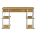 Bureau d'étudiant avec étagères Designs2Go No Tools de Convenience Concepts