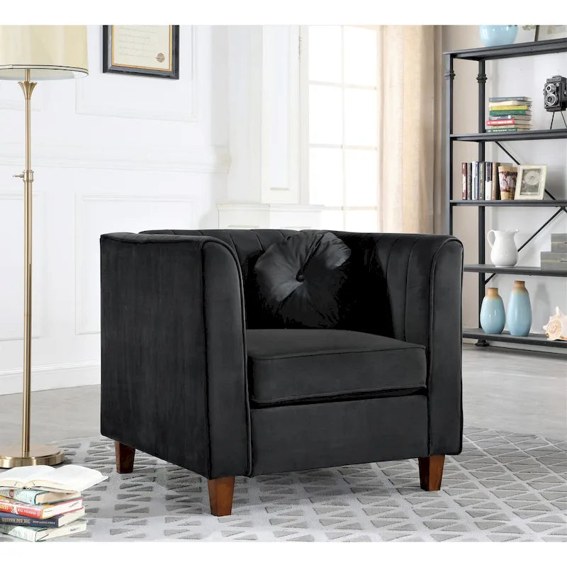 Fauteuil Chesterfield Boton