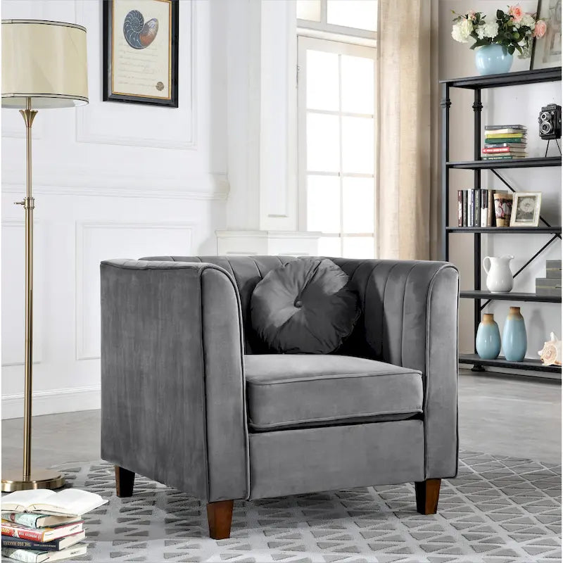 Fauteuil Chesterfield Boton