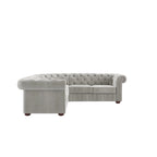 Canapé d'angle Chesterfield à accoudoirs volutes Knightsbridge par iNSPIRE Q Artisan