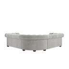 Canapé d'angle Chesterfield à accoudoirs volutes Knightsbridge par iNSPIRE Q Artisan