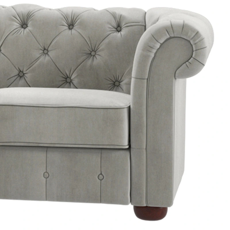 Canapé d'angle Chesterfield à accoudoirs volutes Knightsbridge par iNSPIRE Q Artisan