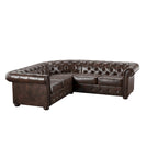 Canapé d'angle Chesterfield à accoudoirs volutes Knightsbridge par iNSPIRE Q Artisan