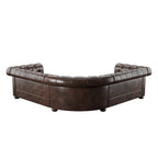 Canapé d'angle Chesterfield à accoudoirs volutes Knightsbridge par iNSPIRE Q Artisan
