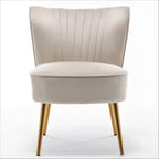 Fauteuil d'appoint large microfibre de style moderne du milieu du siècle 23,2 po Sauter Us Pride Furniture