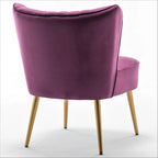 Fauteuil d'appoint large microfibre de style moderne du milieu du siècle 23,2 po Sauter Us Pride Furniture