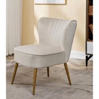 Fauteuil d'appoint large microfibre de style moderne du milieu du siècle 23,2 po Sauter Us Pride Furniture