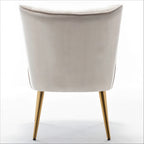 Fauteuil d'appoint large microfibre de style moderne du milieu du siècle 23,2 po Sauter Us Pride Furniture