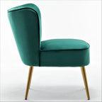 Fauteuil d'appoint large microfibre de style moderne du milieu du siècle 23,2 po Sauter Us Pride Furniture