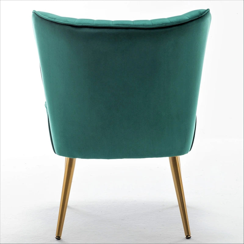 Fauteuil d'appoint large microfibre de style moderne du milieu du siècle 23,2 po Sauter Us Pride Furniture