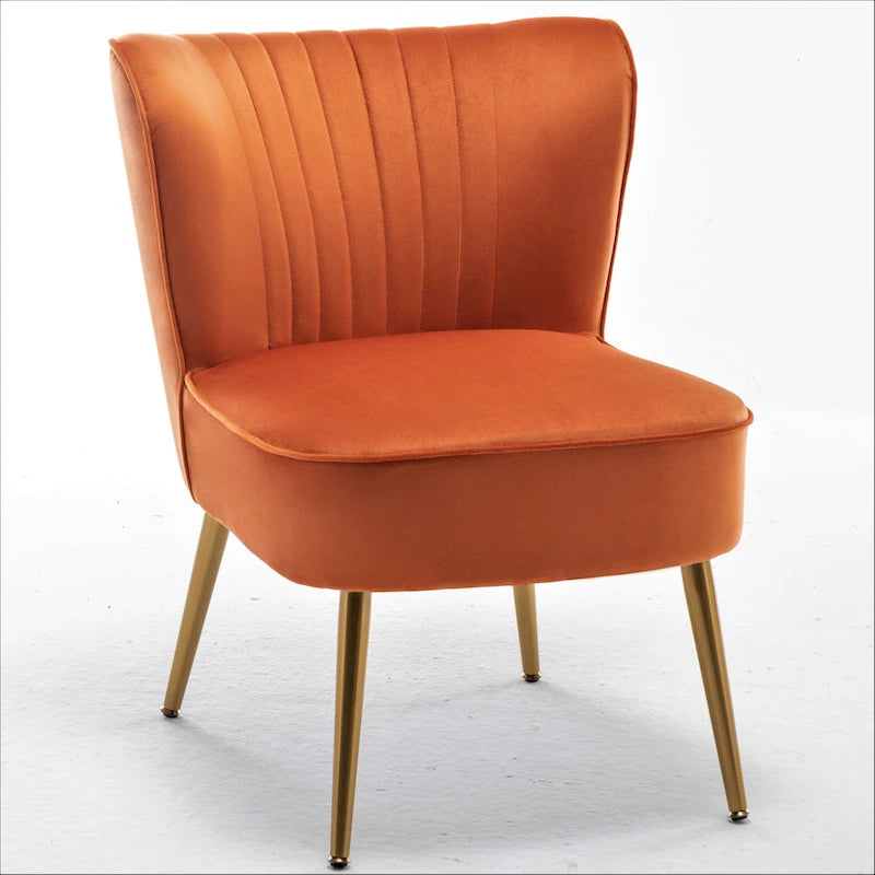 Fauteuil d'appoint large microfibre de style moderne du milieu du siècle 23,2 po Sauter Us Pride Furniture