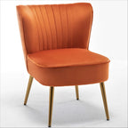 Fauteuil d'appoint large microfibre de style moderne du milieu du siècle 23,2 po Sauter Us Pride Furniture
