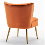 Fauteuil d'appoint large microfibre de style moderne du milieu du siècle 23,2 po Sauter Us Pride Furniture