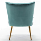 Fauteuil d'appoint large microfibre de style moderne du milieu du siècle 23,2 po Sauter Us Pride Furniture