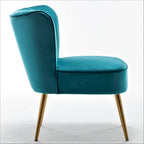 Fauteuil d'appoint large microfibre de style moderne du milieu du siècle 23,2 po Sauter Us Pride Furniture