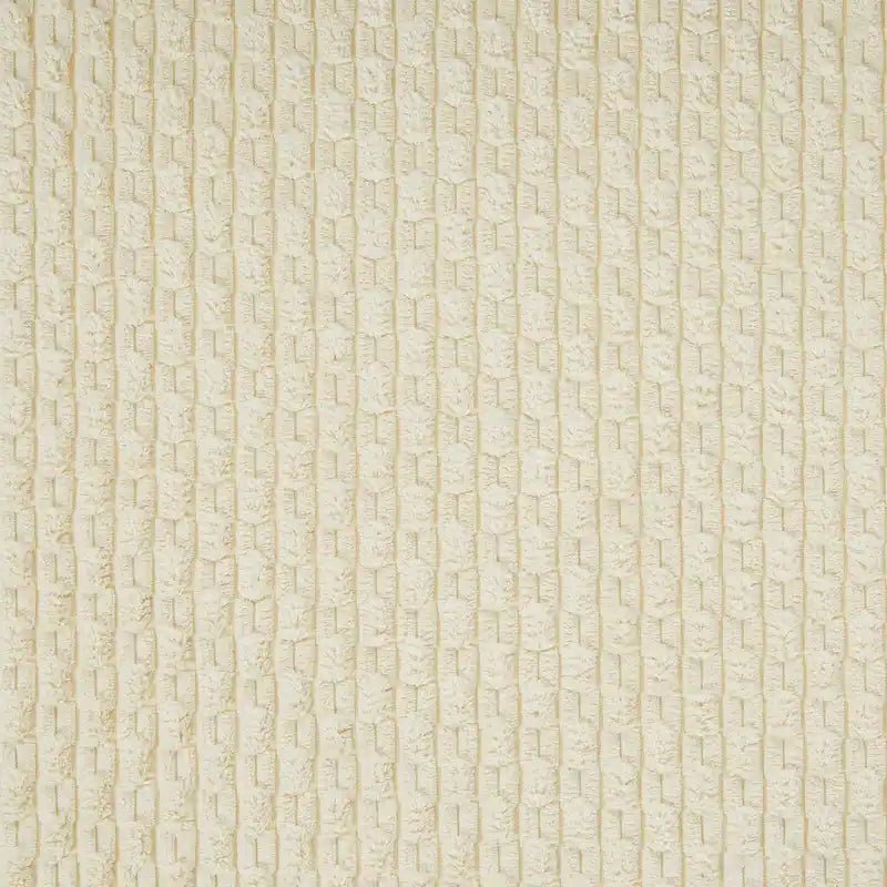 Sorra Home Grand Pouf Rond en Gros Velours Côtelé Doux pour l'Intérieur