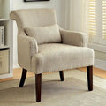 Fauteuil d'appoint contemporain en tissu Nyer par Furniture of America