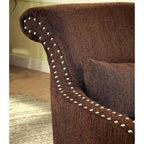 Fauteuil d'appoint contemporain en tissu Nyer par Furniture of America