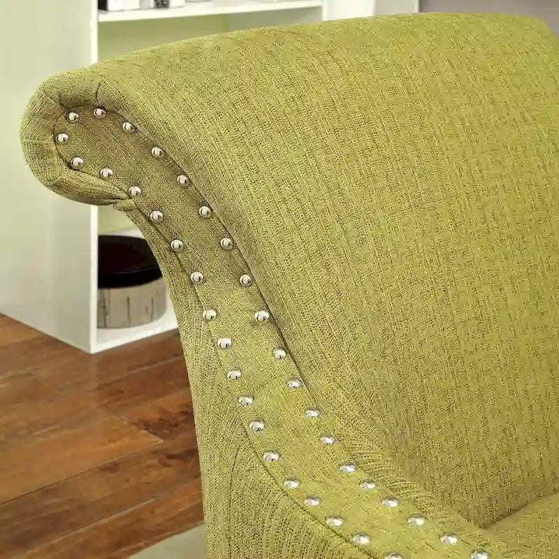Fauteuil d'appoint contemporain en tissu Nyer par Furniture of America