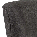 Fauteuil de salon à dossier haut ailé Capella avec repose-pieds par iNSPIRE Q Artisan
