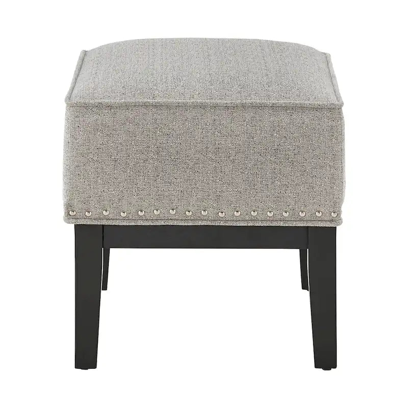 Fauteuil de salon à dossier haut ailé Capella avec repose-pieds par iNSPIRE Q Artisan