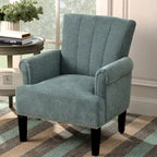 Fauteuil touffeté en polyester Accent Rivet