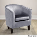Fauteuil baignoire en velours Broadway Copper Grove