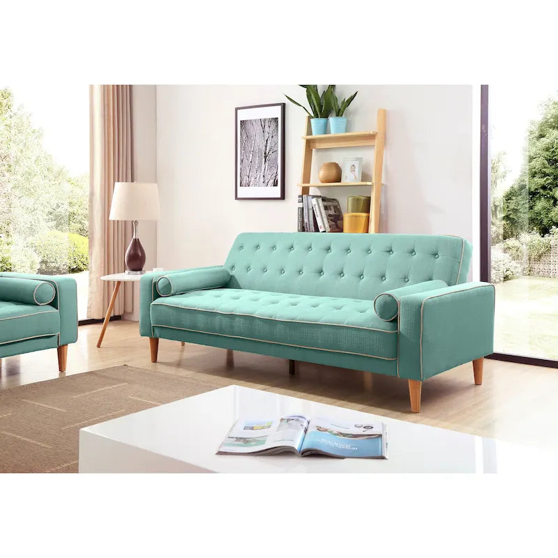 Canapé convertible Andrews en polyester