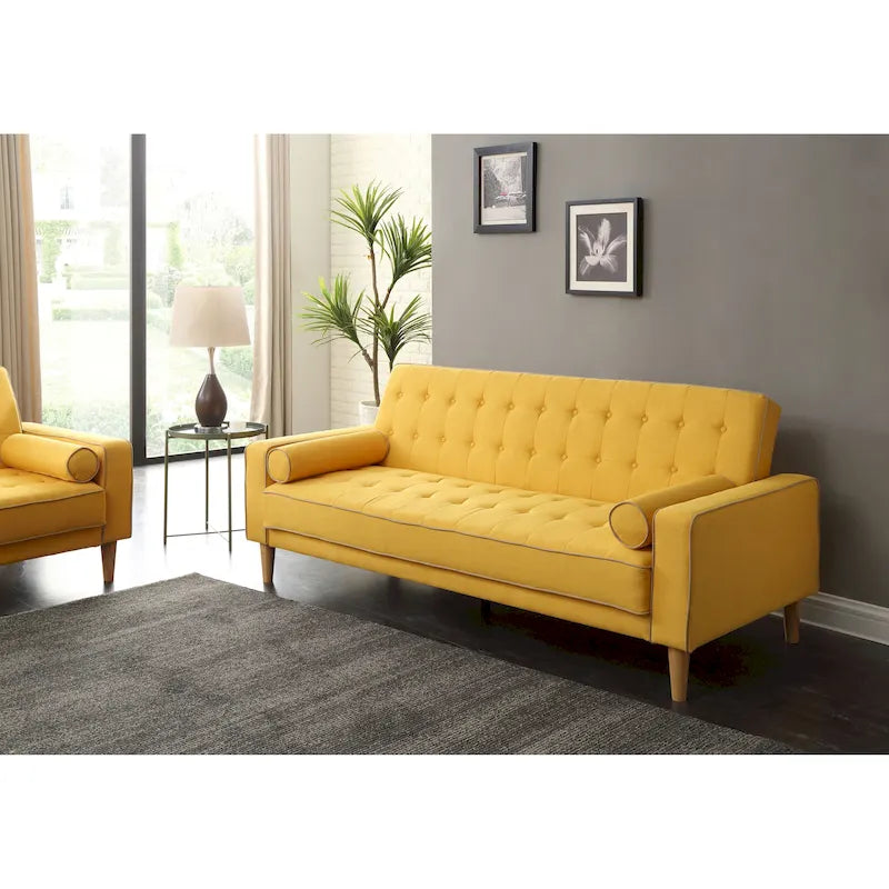 Canapé convertible Andrews en polyester