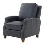 Fauteuil inclinable à dossier basculant en similicuir Julian par Greyson Living