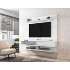 Meuble TV flottant Carbon Loft McNeil avec étagères