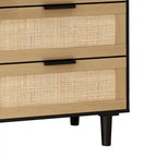 6 tiroirs Commode en rotin Tiroir en rotin,