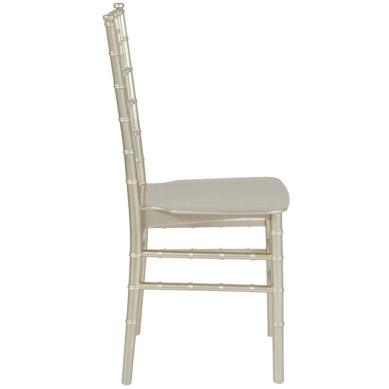 Chaise Chiavari empilable en résine - 15L x 18,75P x 35H - 15L x 18,75P x 35H