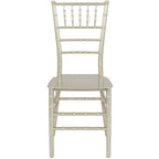Chaise Chiavari empilable en résine - 15L x 18,75P x 35H - 15L x 18,75P x 35H