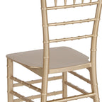 Chaise Chiavari empilable en résine - 15L x 18,75P x 35H - 15L x 18,75P x 35H