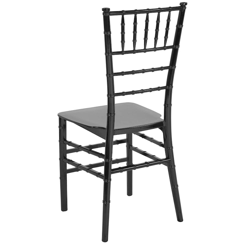 Chaise Chiavari empilable en résine - 15L x 18,75P x 35H - 15L x 18,75P x 35H