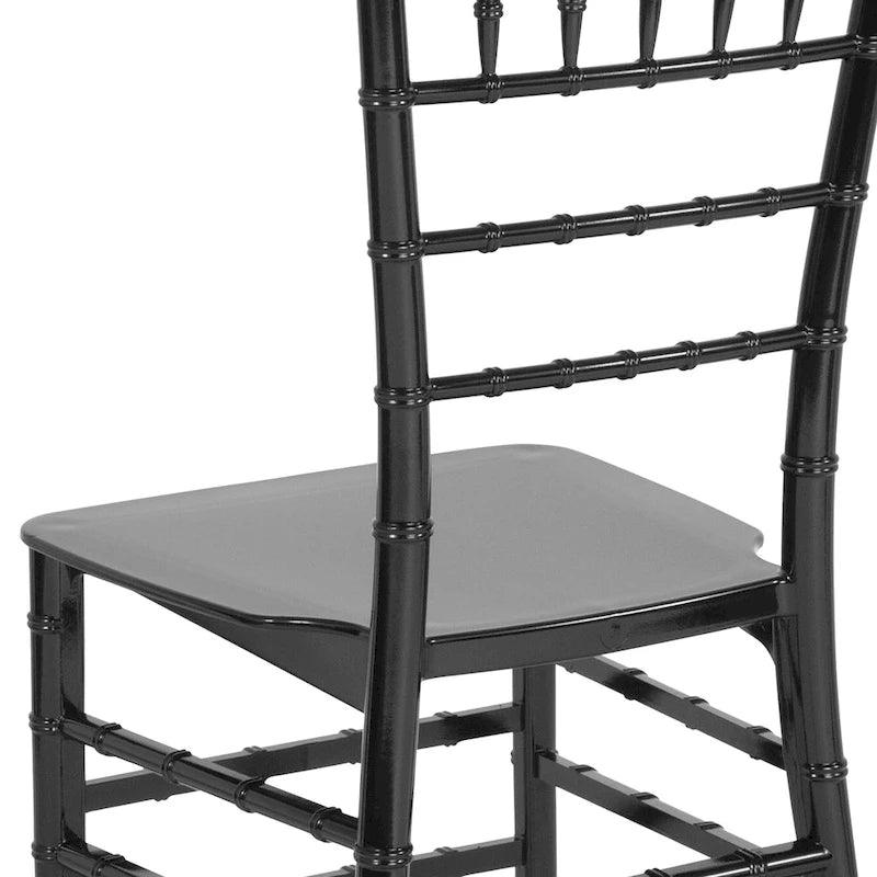 Chaise Chiavari empilable en résine - 15L x 18,75P x 35H - 15L x 18,75P x 35H