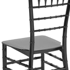Chaise Chiavari empilable en résine - 15L x 18,75P x 35H - 15L x 18,75P x 35H