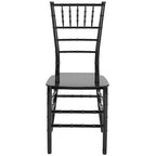 Chaise Chiavari empilable en résine - 15L x 18,75P x 35H - 15L x 18,75P x 35H