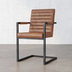 Chaises de salle à manger capitonnées en métal moderne Vendrie par Furniture of America (Lot de 2)