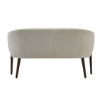 Causeuse Galena style glamour moderne du milieu du siècle par Christopher Knight Home