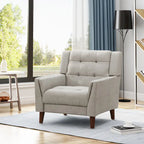 Fauteuil moderne du milieu du siècle Candace par Christopher Knight Home - 32,28 largeur x 31,50 longueur x 32,68 hauteur