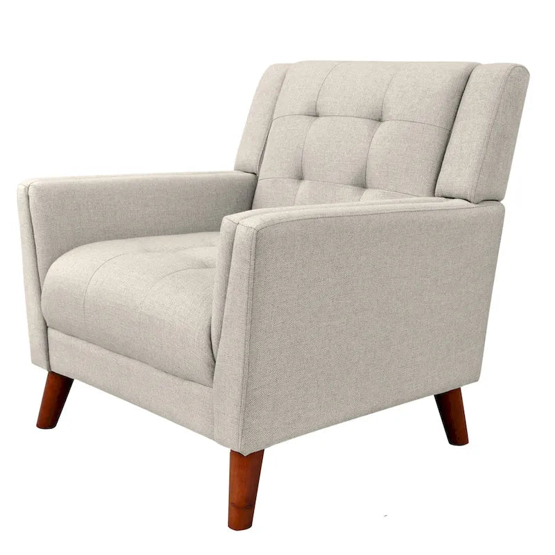 Fauteuil moderne du milieu du siècle Candace par Christopher Knight Home - 32,28 largeur x 31,50 longueur x 32,68 hauteur